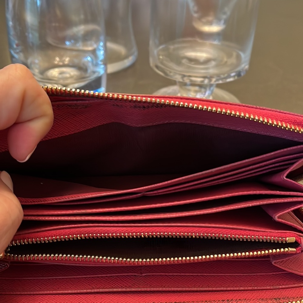Authentic Prada Pink Wallet - Picture 8 of 15